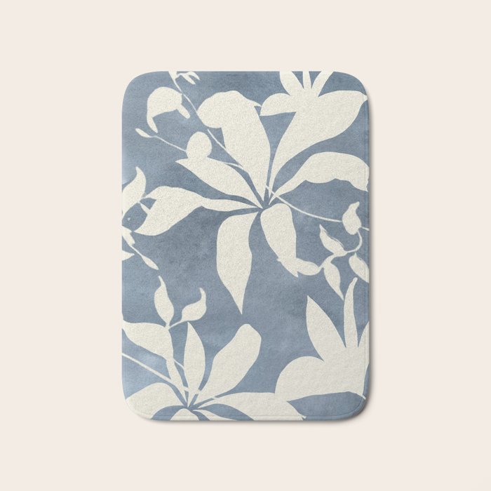 Botanical Abstract Art 12 Bath Mat Gallery Image 1
