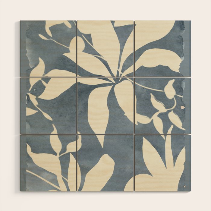 Botanical Abstract Art 12 Wood Wall Art Gallery Image 1
