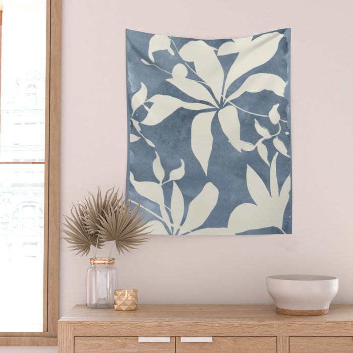 Botanical Abstract Art 12 Wall Tapestry Gallery Image 2