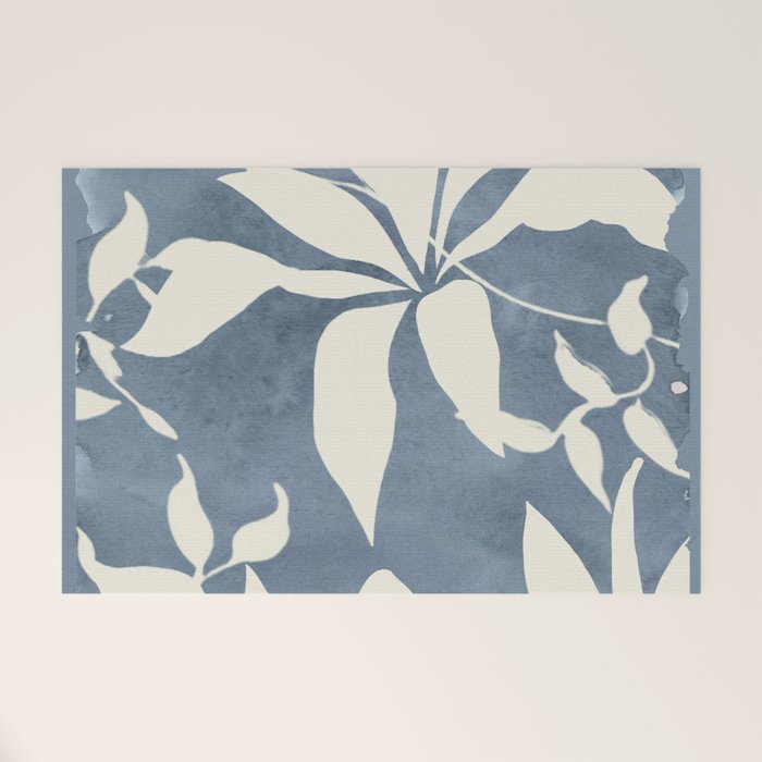 Botanical Abstract Art 12 Welcome Mat Gallery Image 1