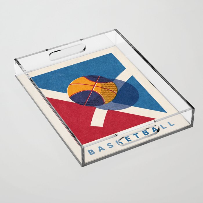 BALLS - Basketball 3X3 - Summer Games Acrylic Tray Gallery Image 1