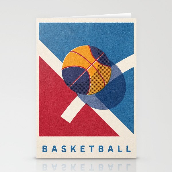BALLS - Basketball 3X3 - Summer Games Stationery Card Gallery Image 2