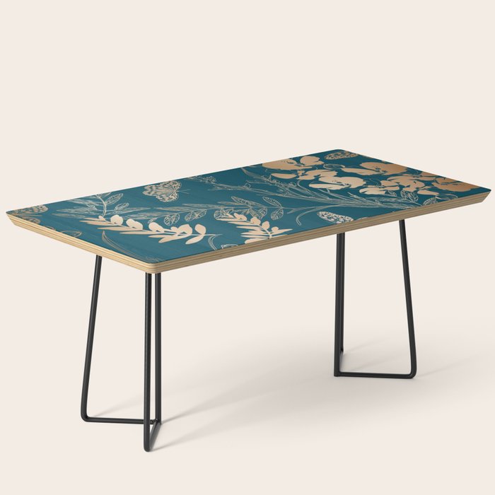 Exotic Florals and Butterflies Coffee Table Gallery Image 1