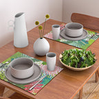 Tropical, Palms, Jungle Prints, Nature Art. Placemat Gallery Image 2
