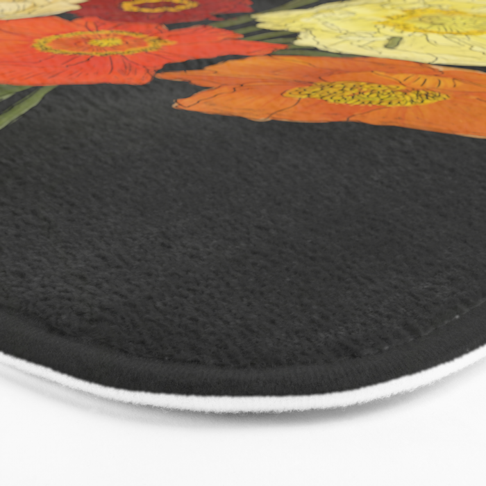 Bountiful Bouquet 1 Bath Mat Gallery Image 3