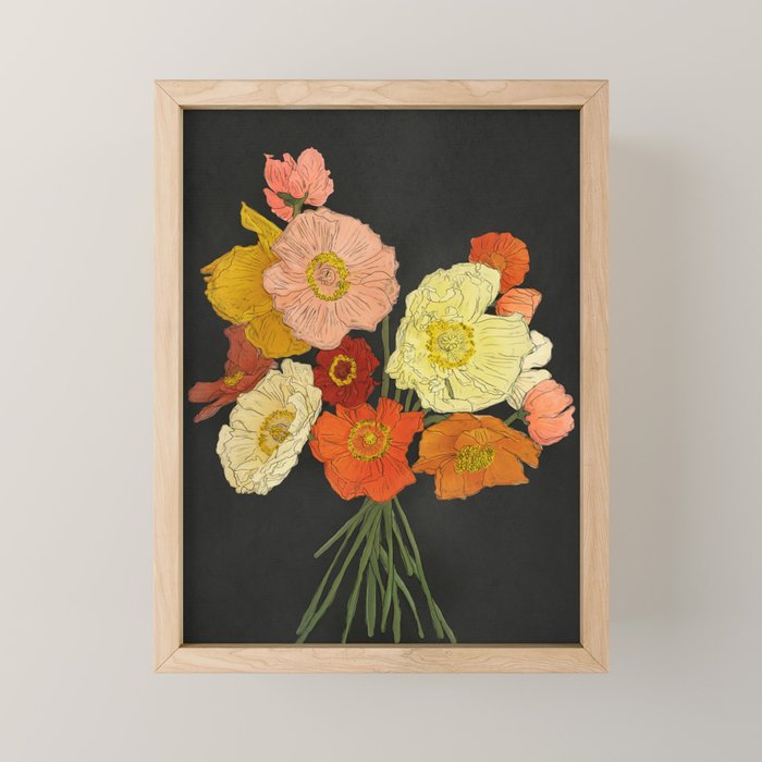 Bountiful Bouquet 1 Mini Art Print Gallery Image 1