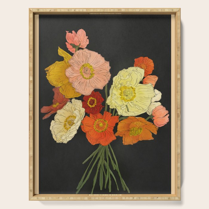 Bountiful Bouquet 1 Serving Tray Gallery Image 1