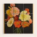 Bountiful Bouquet 1 Wood Wall Art Gallery Image 1