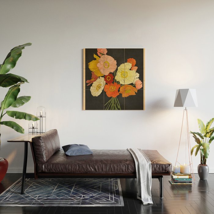 Bountiful Bouquet 1 Wood Wall Art Gallery Image 2