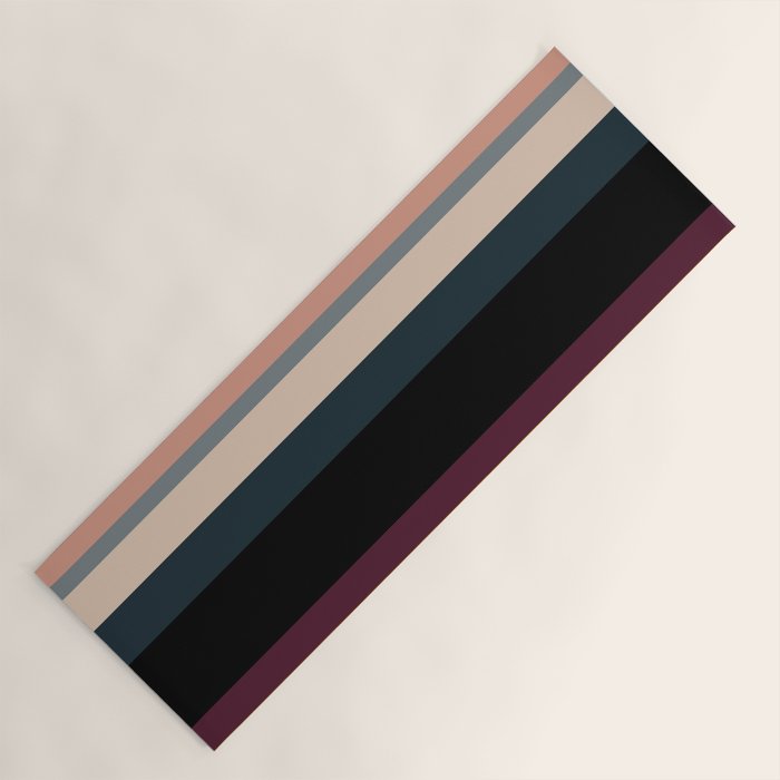 Colorful Pages IX Yoga Mat Gallery Image 1