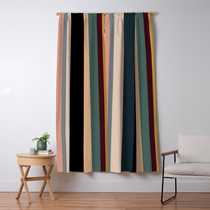 Colorful Pages IX Window Curtain Gallery Image 5