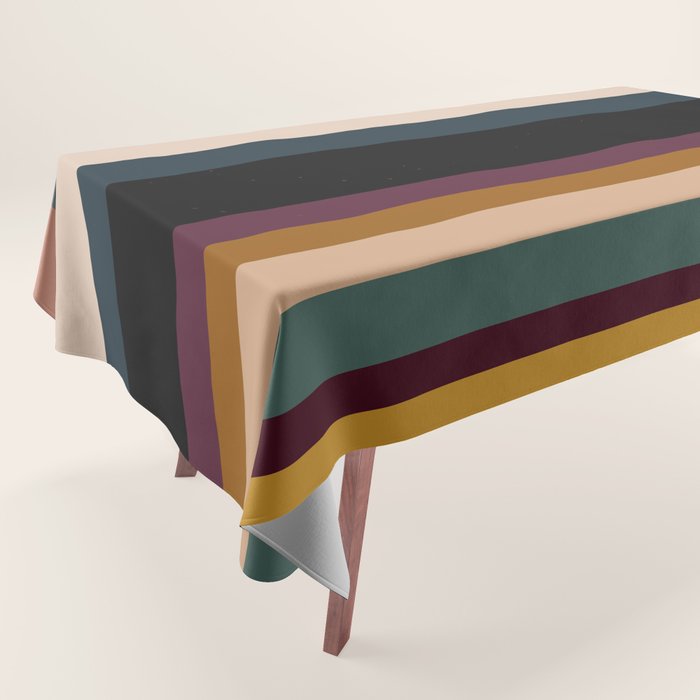Colorful Pages IX Tablecloth Gallery Image 1