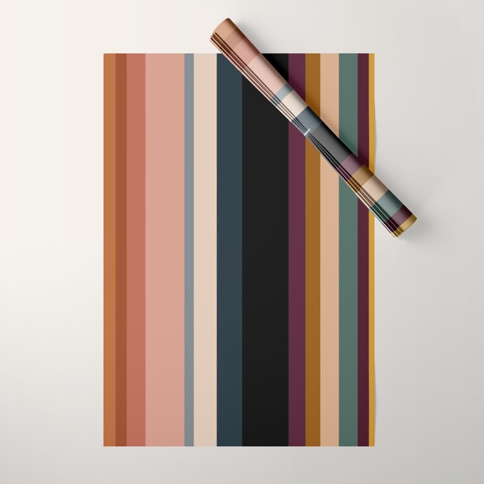 Colorful Pages IX Wrapping Paper Gallery Image 1