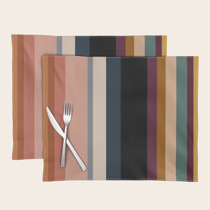 Colorful Pages IX Placemat Gallery Image 1