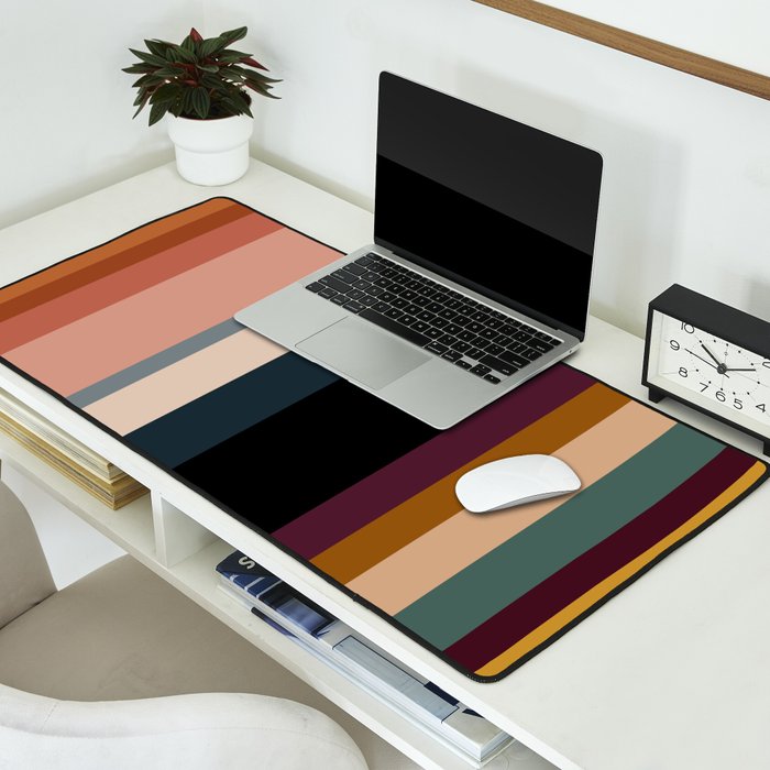 Colorful Pages IX Desk Mat Gallery Image 2