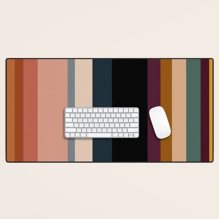 Colorful Pages IX Desk Mat Gallery Image 1