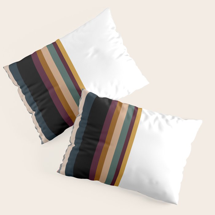 Colorful Pages IX Pillow Sham Gallery Image 3