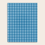 Classic Mini Check in Blue and White Notebook Gallery Image 4