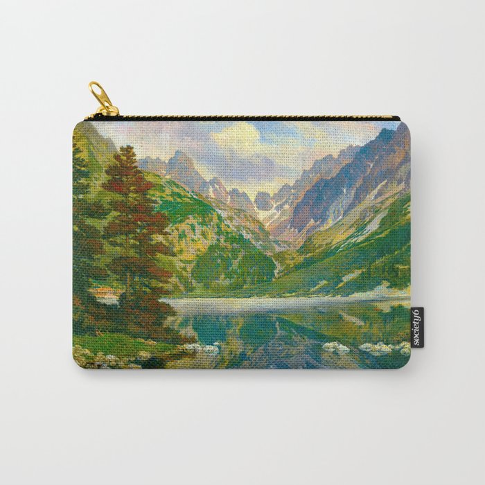 PopradskeÌ pleso, William Forberger Carry All Pouch Gallery Image 1