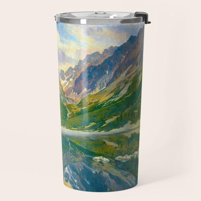 PopradskeÌ pleso, William Forberger Travel Mug Gallery Image 2