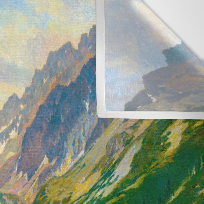PopradskeÌ pleso, William Forberger Wall Tapestry Gallery Image 3