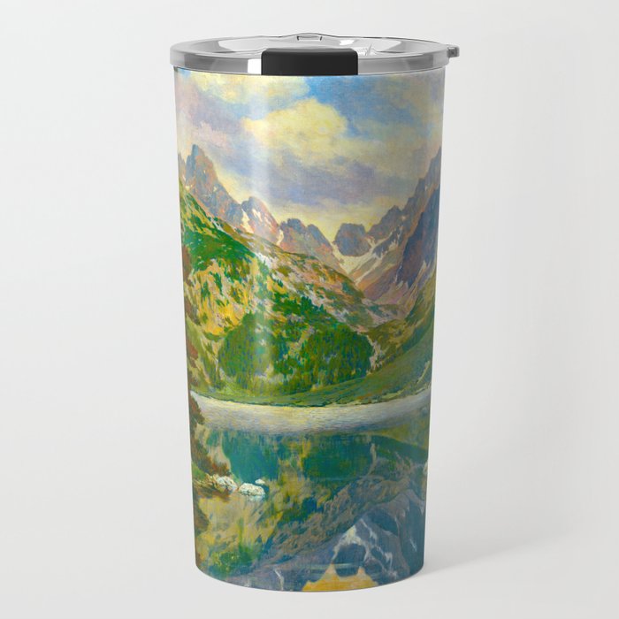 PopradskeÌ pleso, William Forberger Travel Mug Gallery Image 1
