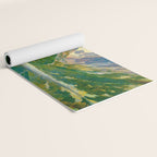 PopradskeÌ pleso, William Forberger Yoga Mat Gallery Image 2