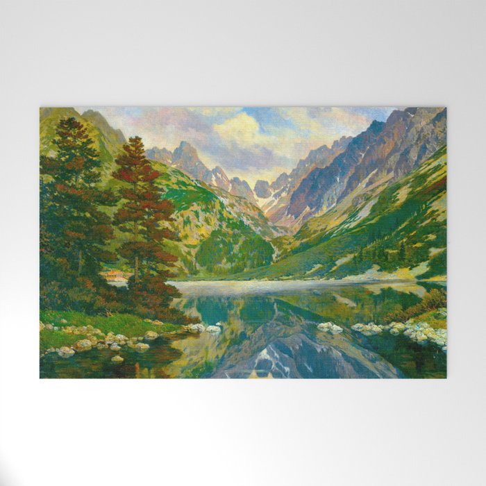 PopradskeÌ pleso, William Forberger Welcome Mat Gallery Image 1
