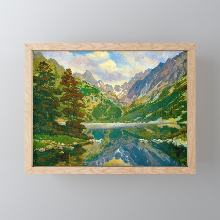 PopradskeÌ pleso, William Forberger Mini Art Print Gallery Image 1