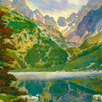 PopradskeÌ pleso, William Forberger Coffee Mug Gallery Image 2