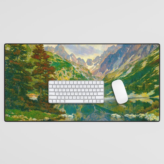 PopradskeÌ pleso, William Forberger Desk Mat Gallery Image 1