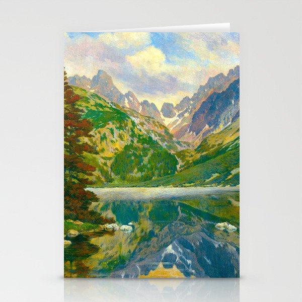 PopradskeÌ pleso, William Forberger Stationery Card Gallery Image 1
