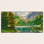 PopradskeÌ pleso, William Forberger Desk Mat Gallery Image 3