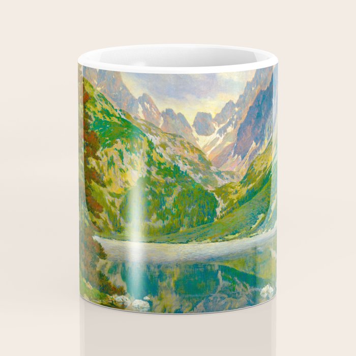 PopradskeÌ pleso, William Forberger Coffee Mug Gallery Image 4