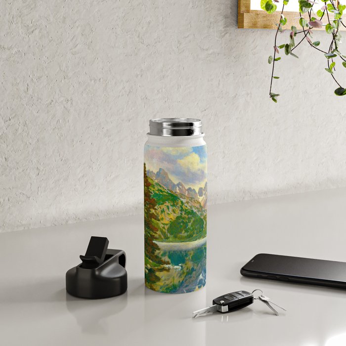 PopradskeÌ pleso, William Forberger Water Bottle Gallery Image 4