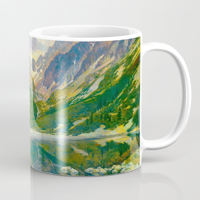 PopradskeÌ pleso, William Forberger Coffee Mug Gallery Image 1