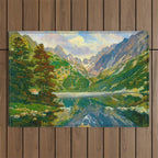 PopradskeÌ pleso, William Forberger Outdoor Rug Gallery Image 1