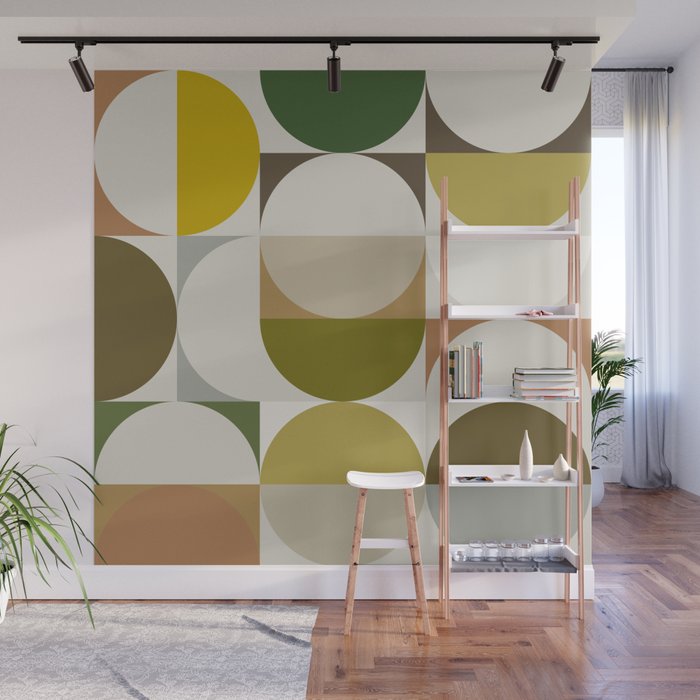 Mid Century 09A Wall Mural Gallery Image 1
