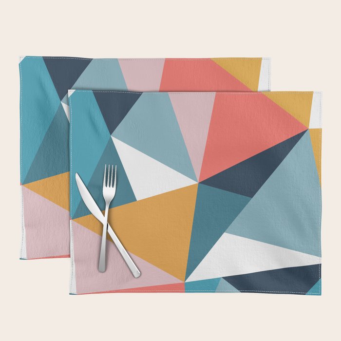Modern Geometric 35 Placemat Gallery Image 1