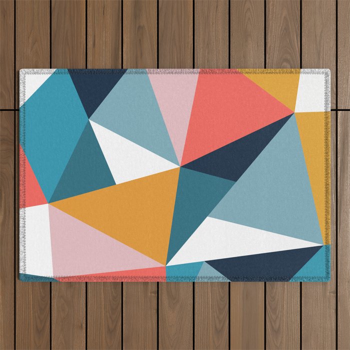 Modern Geometric 35 Outdoor Rug Gallery Image 1