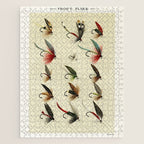 Angler Fishing Lure - Trout Fly Fishing Jigsaw Puzzle Gallery Image 1