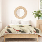 Angler Fishing Lure - Trout Fly Fishing Duvet Cover Gallery Image 3