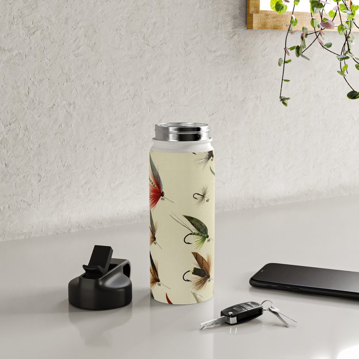 Angler Fishing Lure - Trout Fly Fishing Water Bottle Gallery Image 4