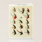 Angler Fishing Lure - Trout Fly Fishing Stationery Card Gallery Image 2