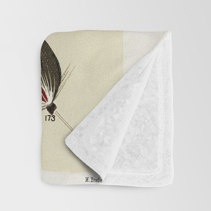 Angler Fishing Lure - Trout Fly Fishing Throw Blanket Gallery Image 3