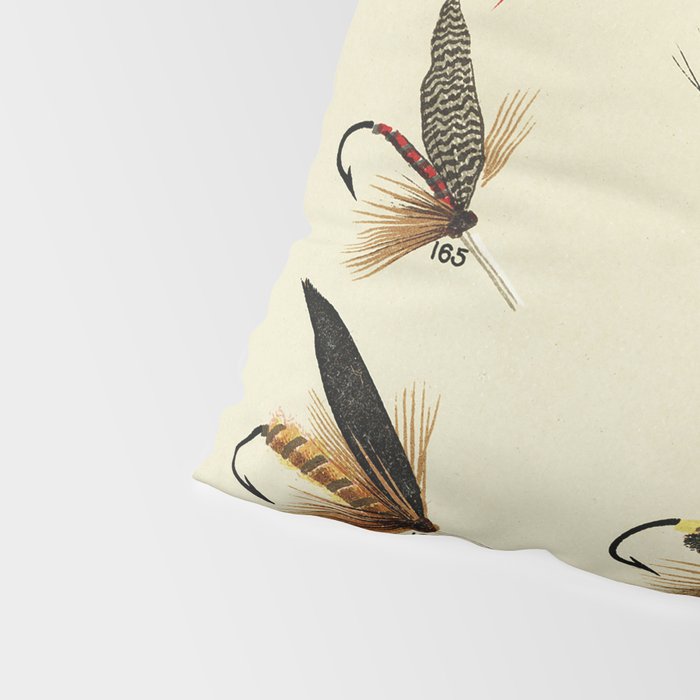 Angler Fishing Lure - Trout Fly Fishing Pillow Sham Gallery Image 4