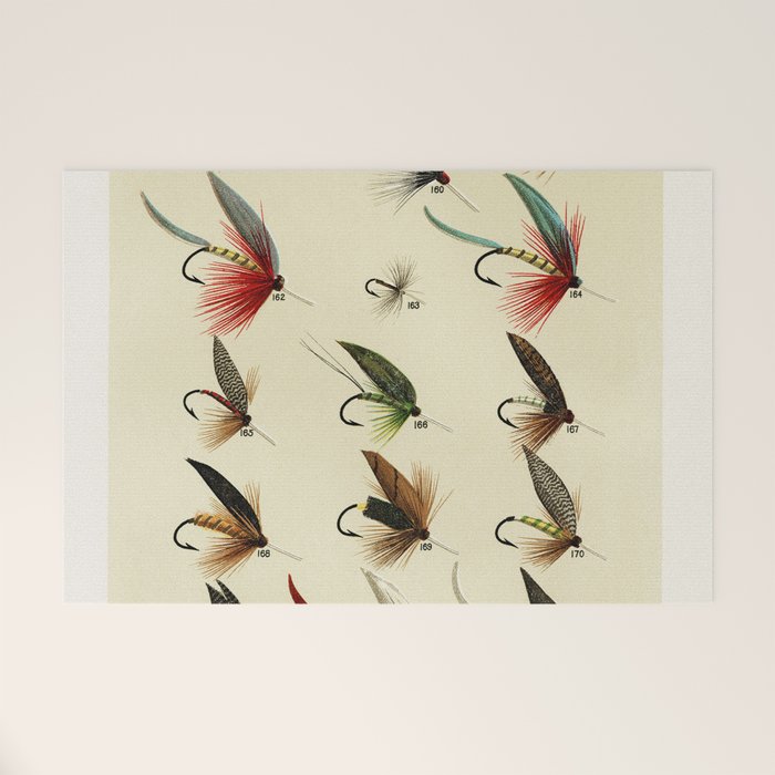 Angler Fishing Lure - Trout Fly Fishing Welcome Mat Gallery Image 1