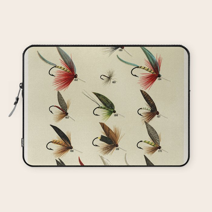 Angler Fishing Lure - Trout Fly Fishing Laptop Sleeve Gallery Image 1