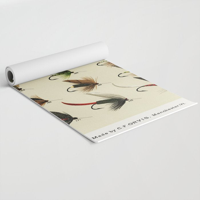 Angler Fishing Lure - Trout Fly Fishing Yoga Mat Gallery Image 2