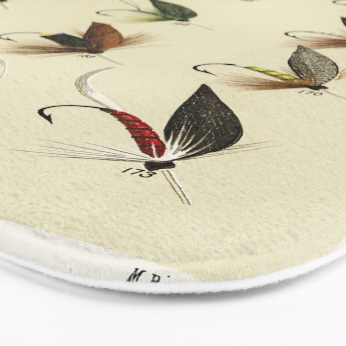 Angler Fishing Lure - Trout Fly Fishing Bath Mat Gallery Image 3